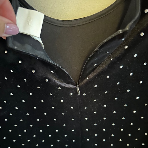 H&M black sparkly dress - Picture 3 of 13